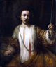 Rembrandt Van Rijn Lucretia, 20"x25" Wall Decal Print