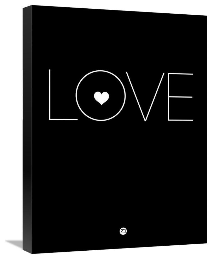 "Love Poster Black" Fine Art Print