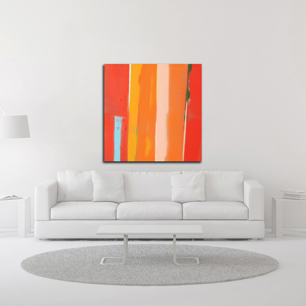 Urban Summer 29 by Gill Miller, Print on Canvas, 24"x24"