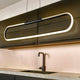Ned 39" Dimmable Adjustable Integrated Led Metal Linear Pendant, Black