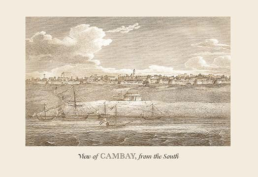 View of Cambay- Fine Art Giclee Print 24" x 36"