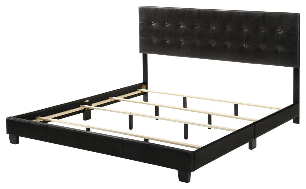Caldwell Bed, Black, King