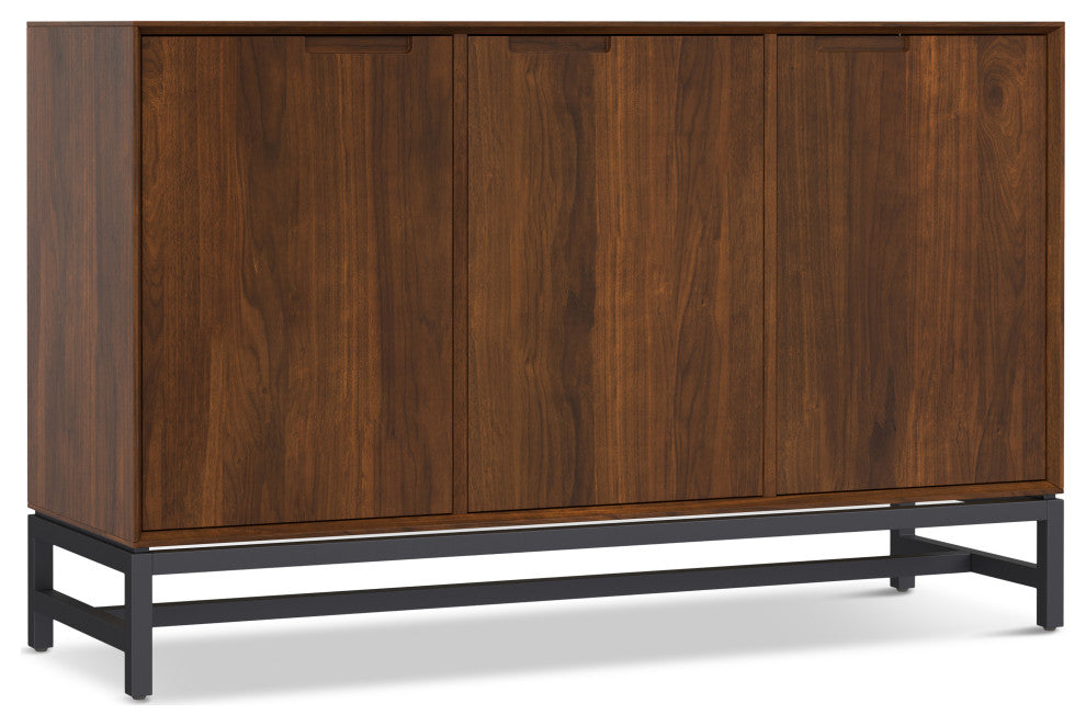 Banting 3 Door Sideboard Buffet, Natural Walnut