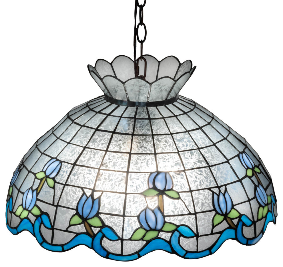 20 Wide Roseborder Pendant