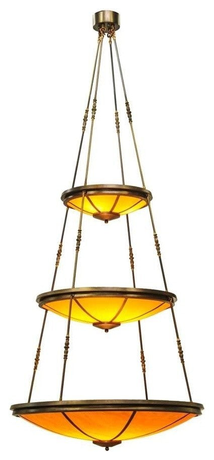 47W Commerce 3 Tier Pendant