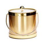 Brushed Gold 3-Quart Ice Bucket