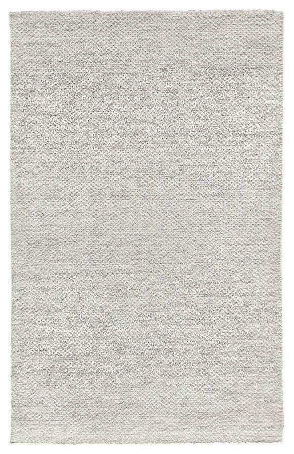 Classic Home Heathered Wool Ivory Rug, 8'x10'