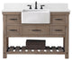 Wesley 48" Bathroom Vanity, Weathered Natural