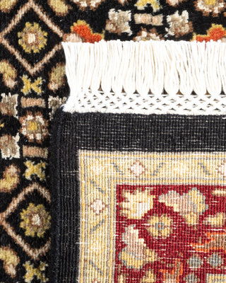 Mogul, One-of-a-Kind Hand-Knotted Area Rug Black, 2' 7" x 12' 2"