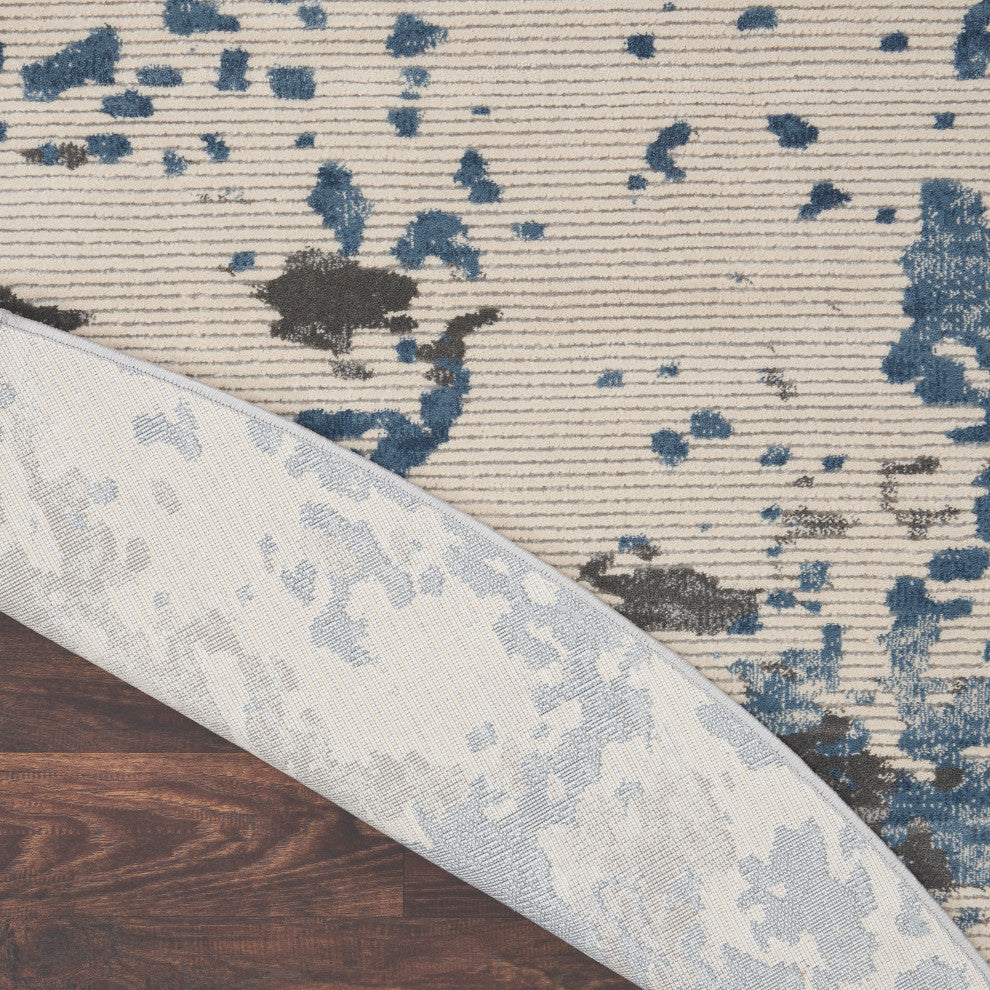 Nourison Home 5'3"xRound Rustic Textures Area Rug