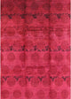 Ahgly Company Indoor Rectangle Mid-Century Modern Area Rugs, 2' x 4'