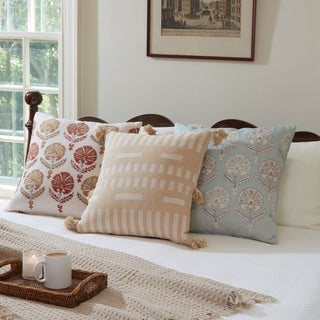 Lotus Pillow, White