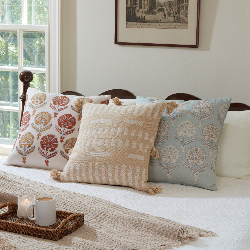 Lotus Pillow, White