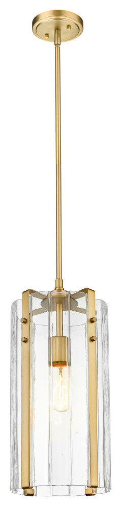 Zlite 3036P8-RB 1-Light Pendant, Clear