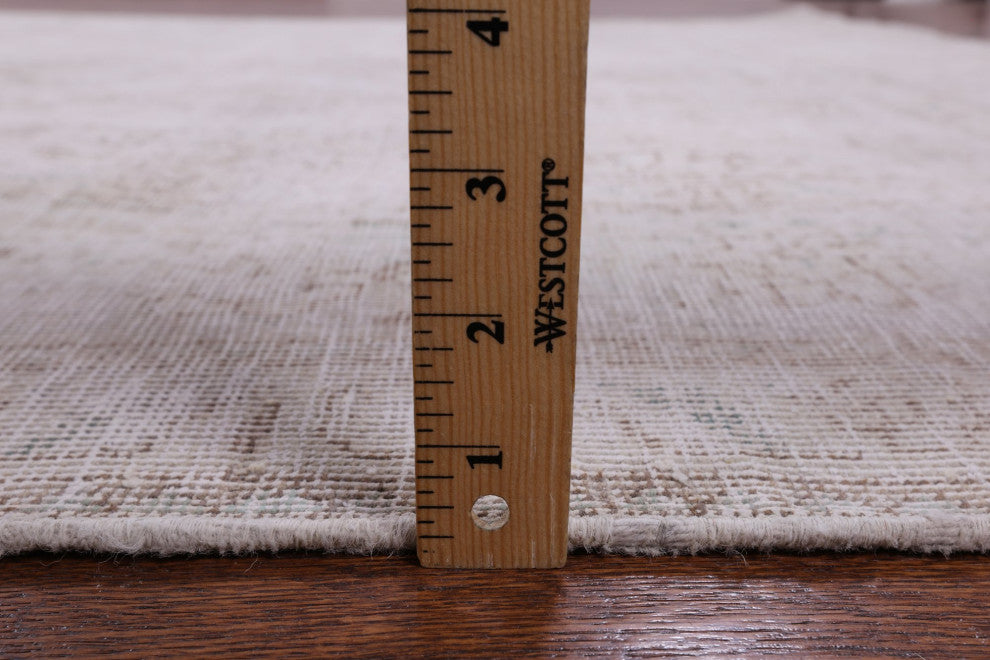 Persian Vintage White Wash Area Rug 6' 8" X 9' 5" Q4654