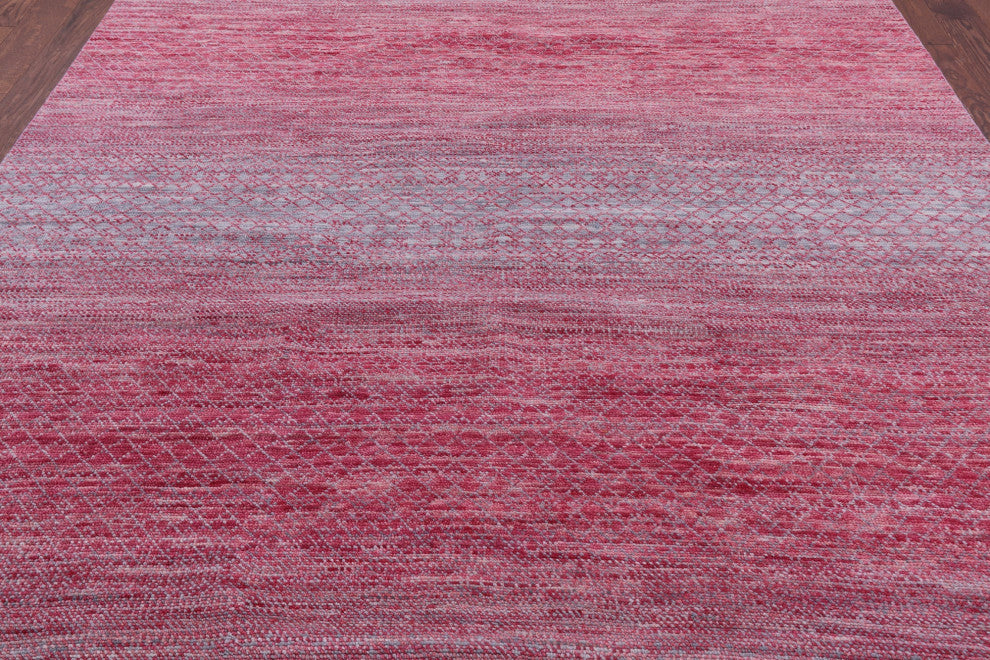 8' 1" X 10' 3" Savannah Grass Handmade Wool Rug - Q13235