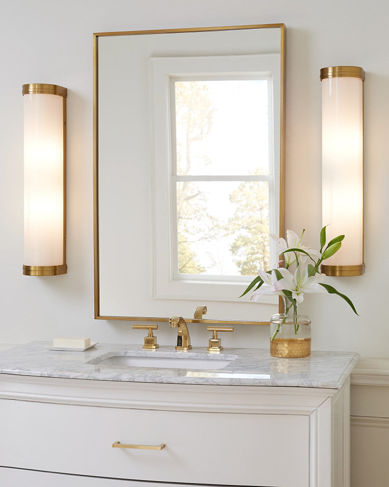 Ifran Large Vanity, Burnished Brass