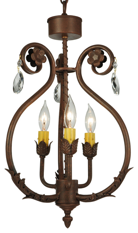 12W Antonia 3 LT Chandelier