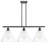 Innovations 516-3I-BK-GBC-122 3 Light Island Light, Matte Black