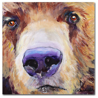 Pat Saunders-White 'The Sniffer' Canvas Art, 24" x 24"