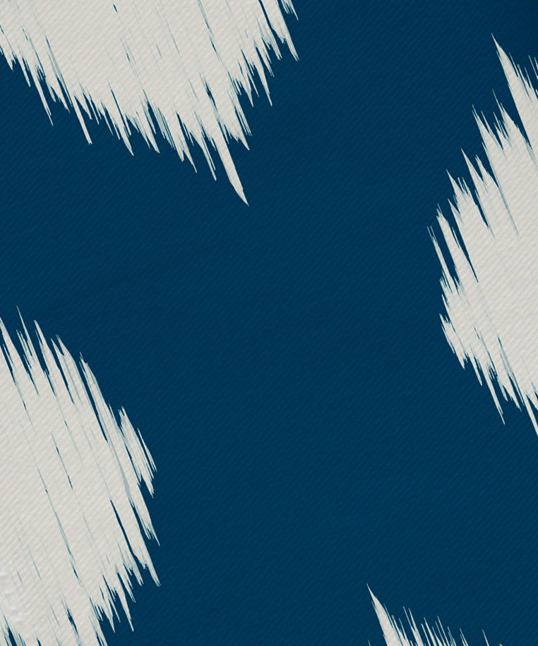 Ikat Dot Geometric Print Napkin, Teal, Set of 4