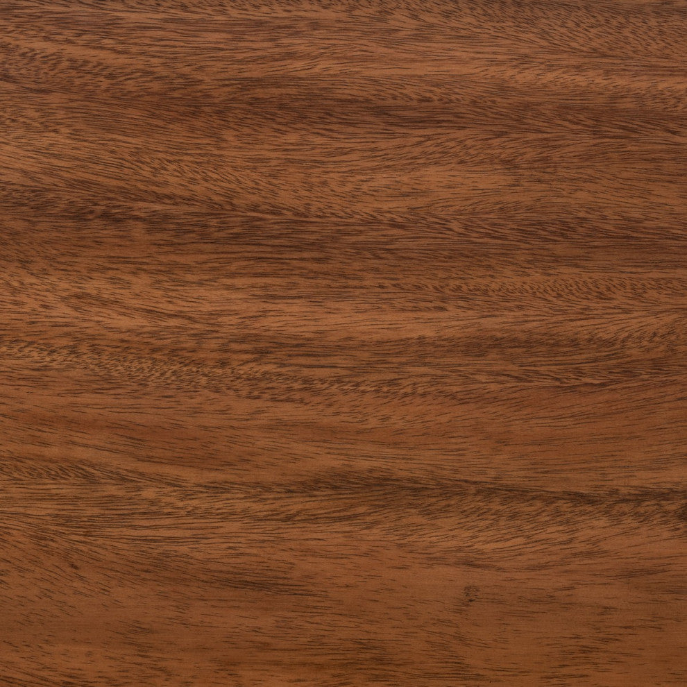 Safavieh Bernhart Desk, Walnut/Black