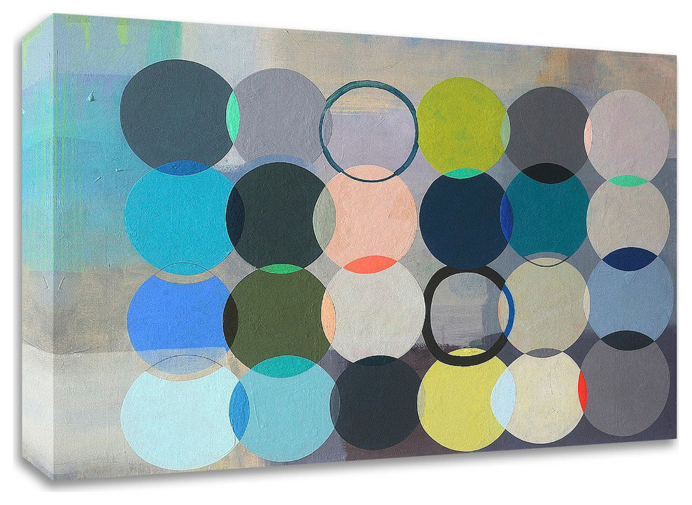 All of Space Is Completely Silent by Naomi Taitz Duffy, Print on Canvas, 36"x24"
