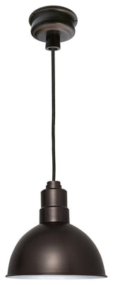 Blackspot LED Pendant Light, Mahogany Bronze, 10"