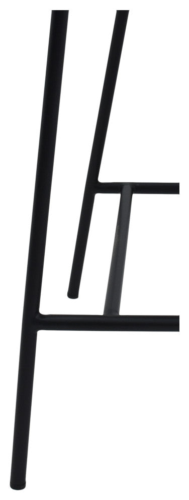 Counter Stool Black Contemporary