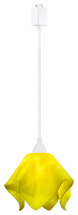 Jezebel Radiance Flame Small Track Light, Canary Yellow