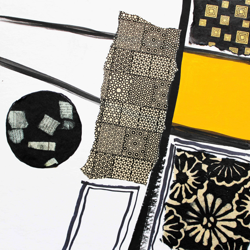"Touch of Modern VI" Painting Print on Canvas by Irena Orlov