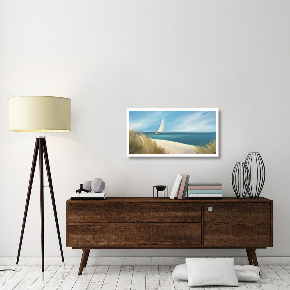 "Sunday Sail Crop" Digital Paper Print by Julia Purinton, 38"x20"
