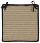 Colonial Mills Chair Pad Boat House Black Chair Pad