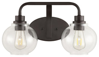 Sandrine Iron LED Vanity Light, Oil Rubbed Bronze, 2 Bulb