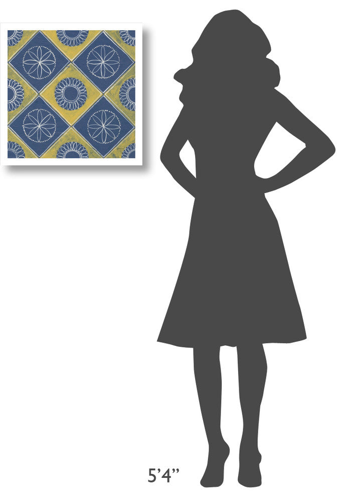"Sunny Designs III" Digital Paper Print by Kathrine Lovell, 20"x20"