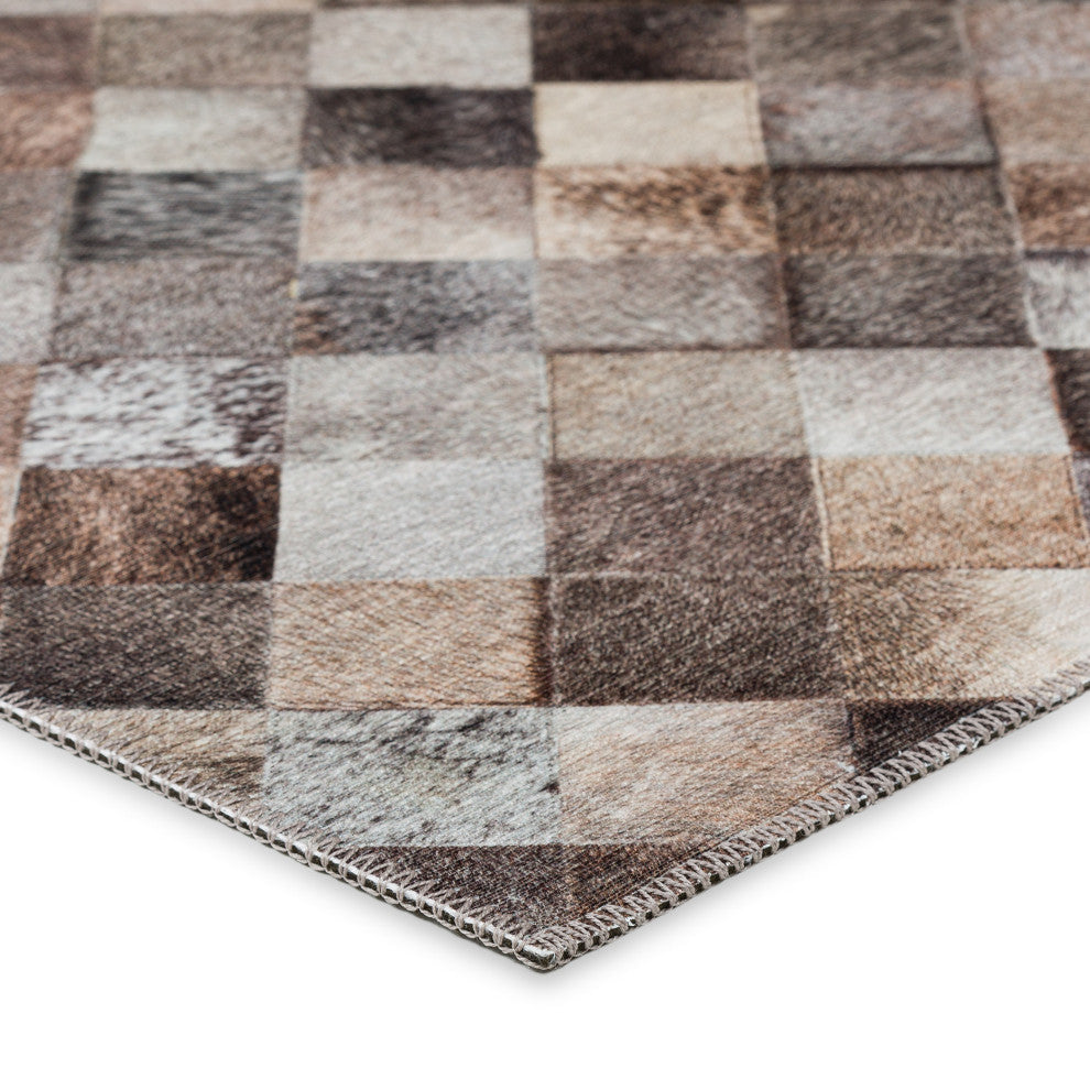 Indoor/Outdoor Stetson SS2 Flannel Machine Washable 3' x 5' Rug