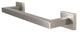 Primo 12" Mitered Towel Bar, Brushed Nickel