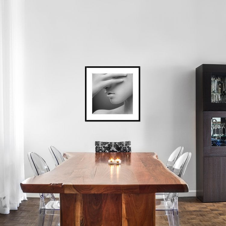 "Untitled" Framed Digital Print by Widi Hardhanu, 30x30"