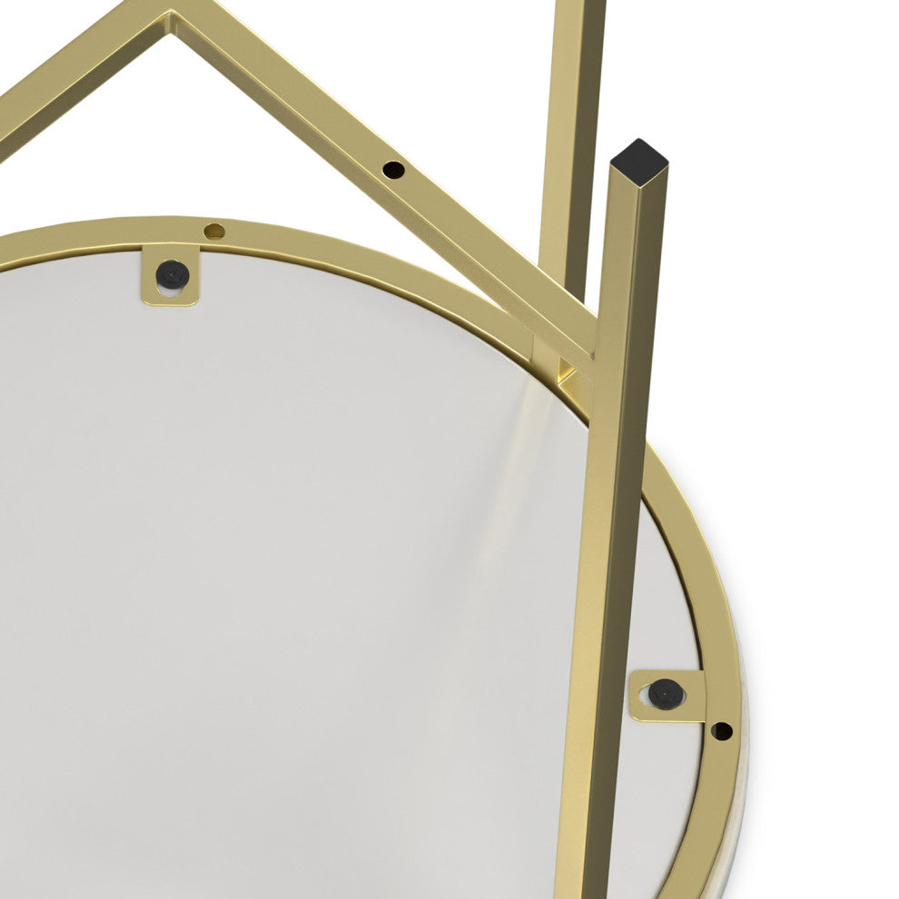 Tara Side Table, Gold
