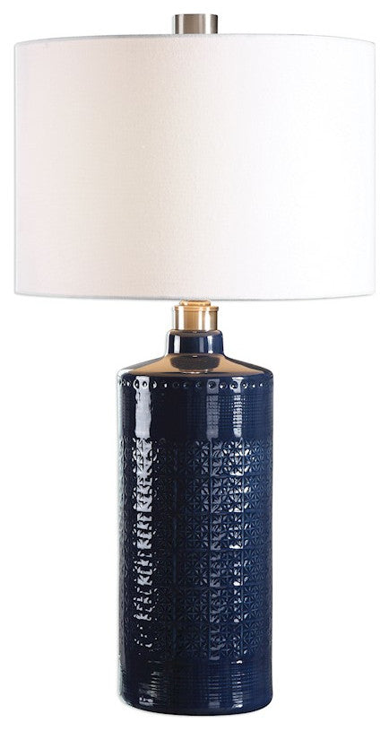 Uttermost Thalia Royal Blue Table Lamp, 27716-1
