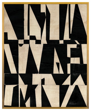 Cosine 3 Fine Art Print, Gold, 30"x24"