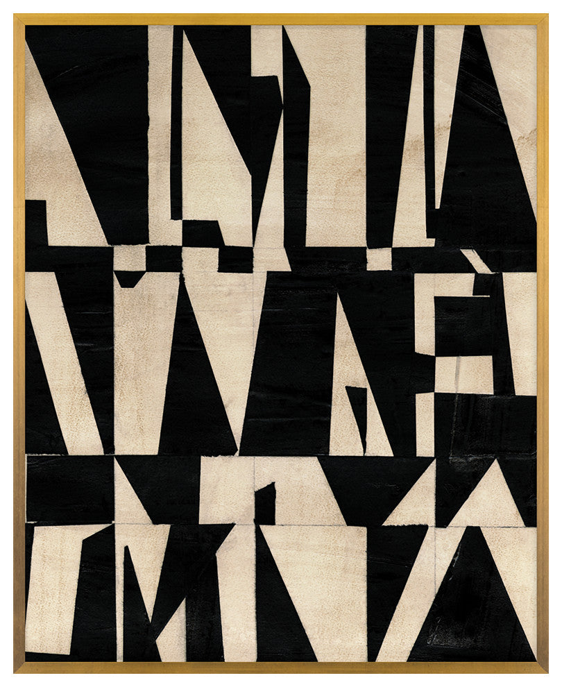 Cosine 3 Fine Art Print, Gold, 30"x24"