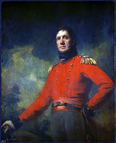Sir Henry Raeburn Colonel Francis James Scott, Gallery Wrapped Canvas, 20"x25"