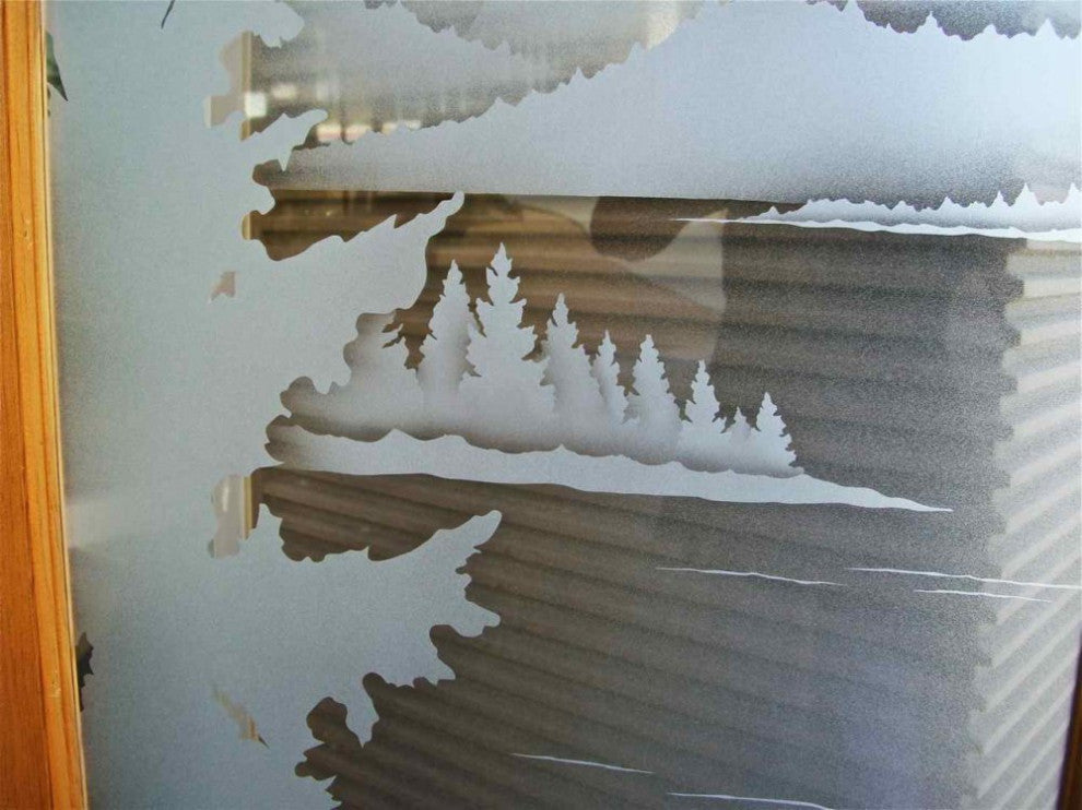 Interior Prehung Door or Interior Slab Door - Lake Arrowhead - Primed - 30"...