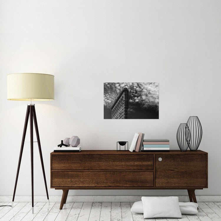 "Nyc, Flatiron" Stretched Canvas Giclee by Francesco Santini, 30"x20"