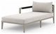 Sherwood Outdoor Laf Chaise Pc-Grey/Stn