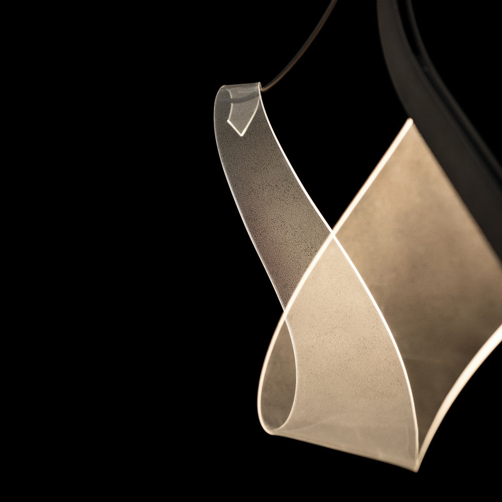 Sling Pendant, Dark Smoke, Standard Height
