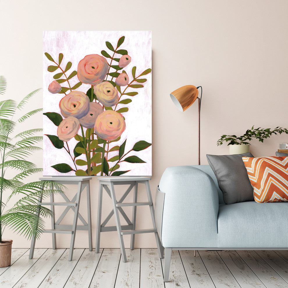 "Flower Burst II" Gallery, Wrapped Canvas Wall Art, 16"x20"