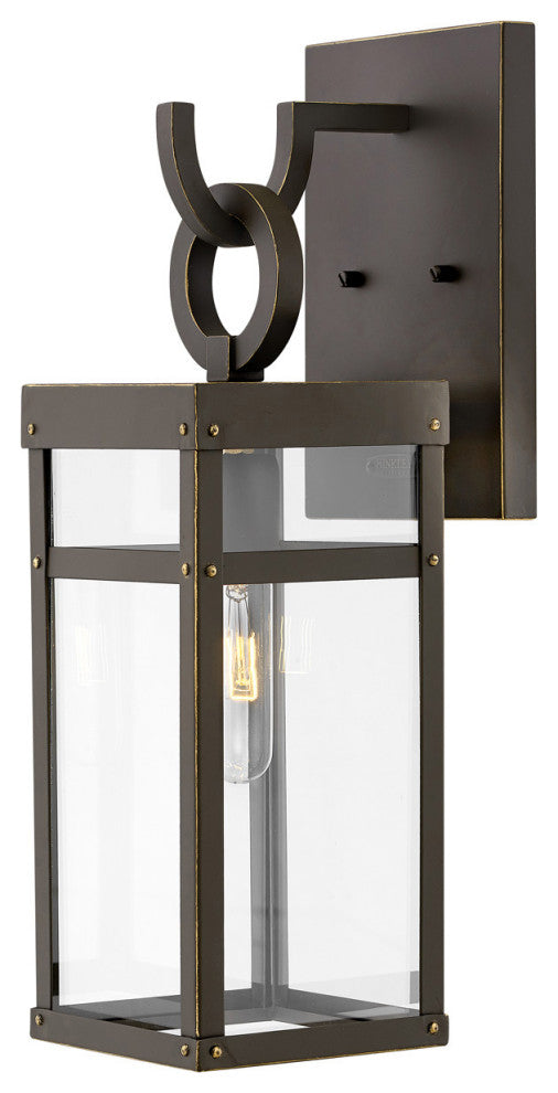 Hinkley Porter 18.5" Small Outdoor Wall Mount + LED bulb, Oil Rubbed Bronze