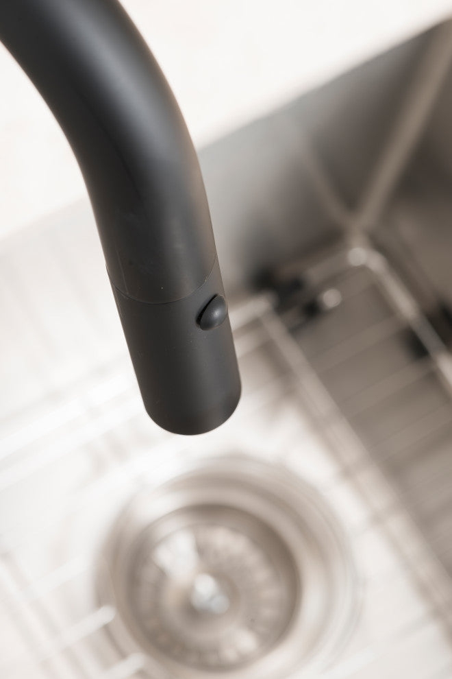 ZLINE Arthur Kitchen Faucet in Matte Black (ATH-KF-MB)